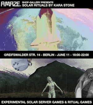 Solo exhibition at A MAZE. Shop-Gallery by Kara Stone.