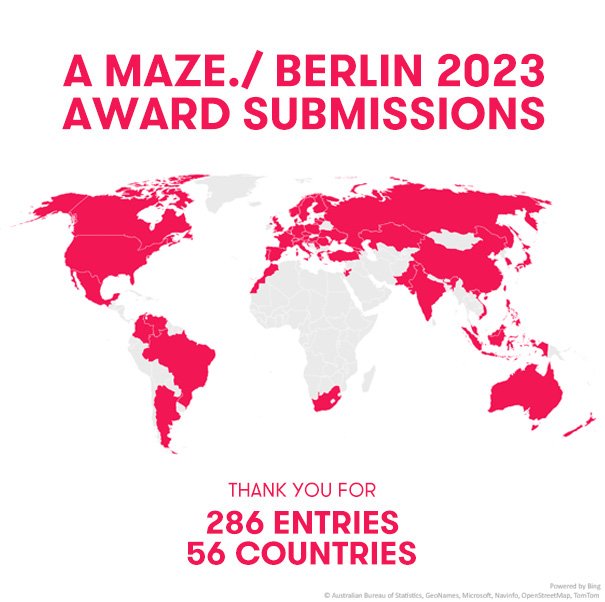 Check out all 286 submissions of the A MAZE. Awards 2023